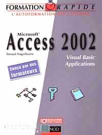 Télécharger ebook gratuit Access 2002. Visual Basic Applications