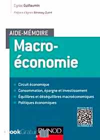 Télécharger ebook gratuit Aide-mémoire macroéconomie