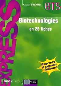 Télécharger ebook gratuit Biotechnologies en 26 fiches