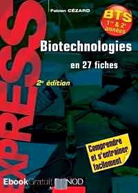 Télécharger ebook gratuit Biotechnologies en 27 fiches