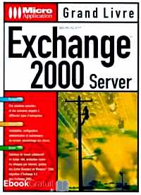 Télécharger ebook gratuit Exchange 2000 server