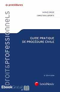 Télécharger ebook gratuit Guide pratique de procédure civile