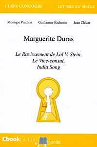 Télécharger ebook gratuit Marguerite Duras – Le ravissement de Lol V. Stein, Le Vice-consul, India Song